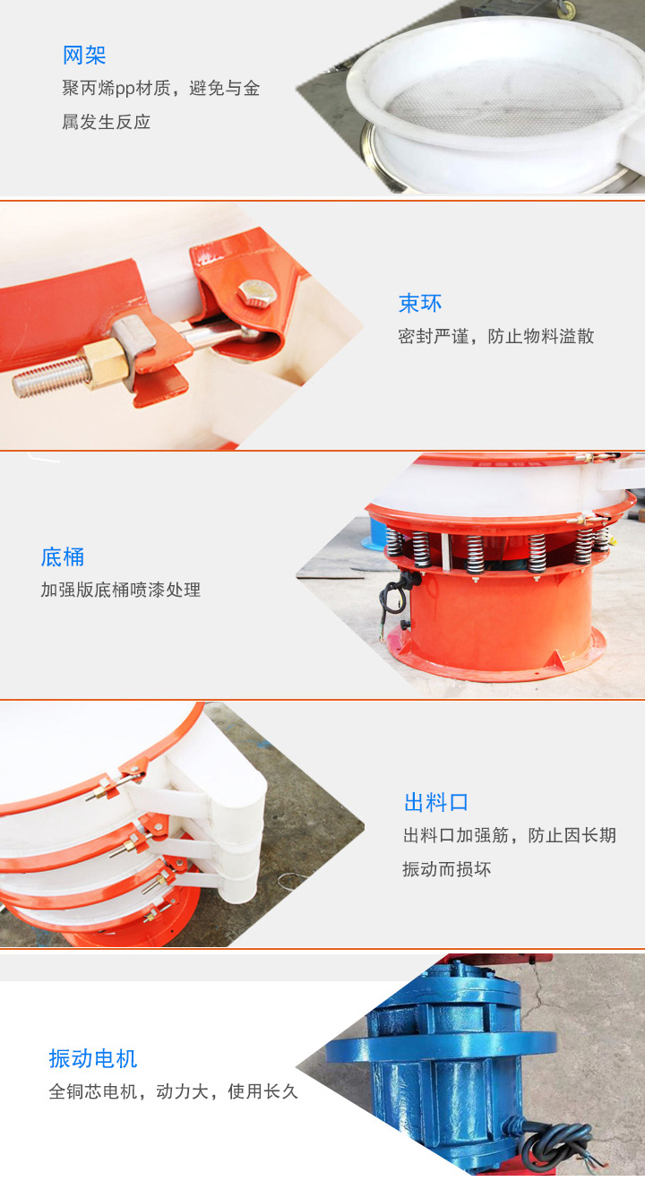 塑料振動(dòng)篩細(xì)節(jié)展示