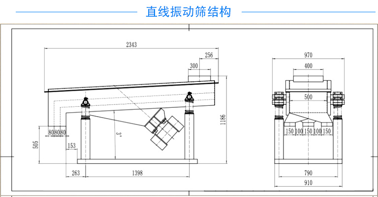 直線振動篩細節(jié)展示