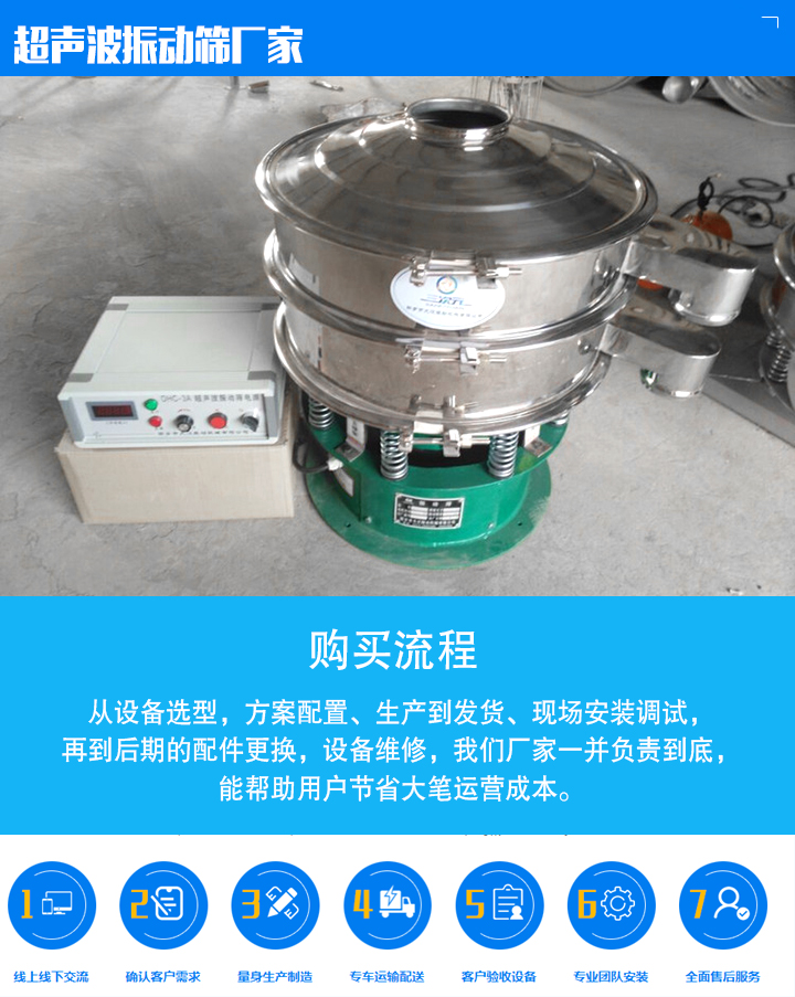 超聲波振動篩廠家