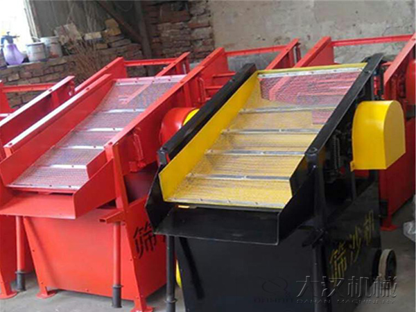 小型振動(dòng)篩沙機(jī)