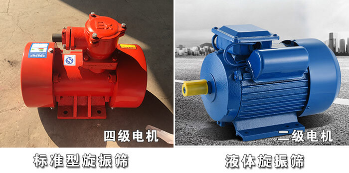 標(biāo)準(zhǔn)型旋振篩與液體旋振篩使用電機