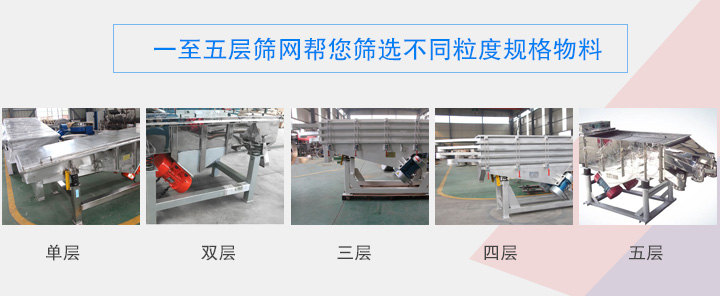 不銹鋼直線振動篩層數(shù)