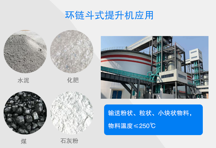 環(huán)鏈斗式提升機(jī)應(yīng)用