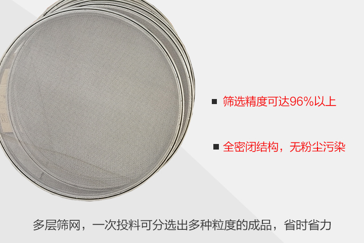 多層振動(dòng)篩特點(diǎn)